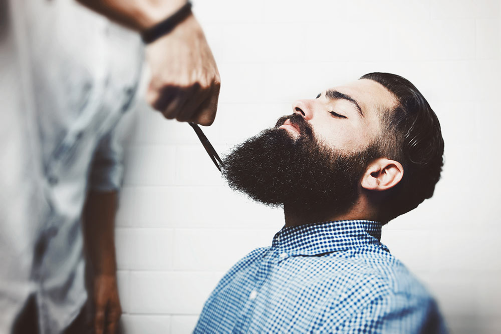 shaving-man